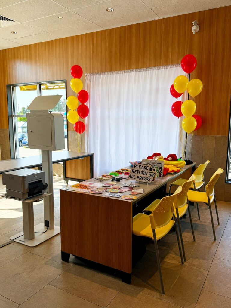 Corporate Photo Booth Rental in Toronto: What a McDonald’s Grand Re-Opening Looks Like