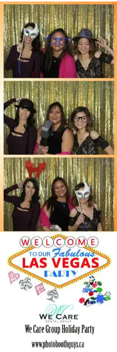 exquisite beauties at the wedding photo booth rental