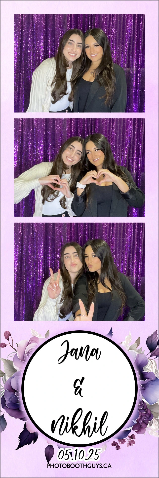 Birthday celebration photo booth in Mississauga