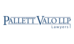 Pallett Valo Law logo – Toronto corporate event photo booth